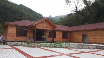 木結(jié)構(gòu)接待中心—宜賓茶文化主題公園